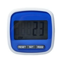 GJX 3D Pedometer for Walking with Clip, Walking Distance Miles, Calorie Counter, Fitness Tracker Accurate Step Counter for Men Women & Kids Seniors (Blue)