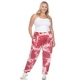 thumbnail image 2 of White Mark Women's Plus Size Tie-Dye Harem Pants, 2 of 6