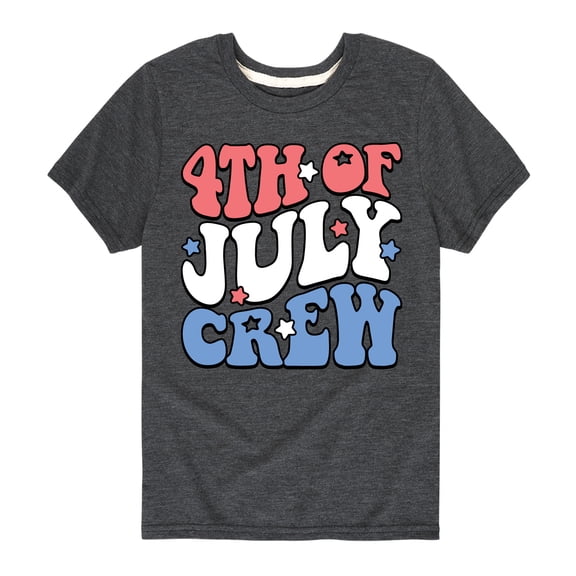 Instant Message - Fourth Of July Crew Short Sleeve Graphic T-Shirt