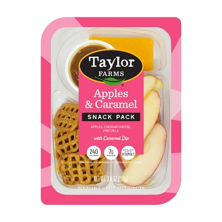 Taylor Farms Apples & Caramel Snack Pack, 3.8 oz