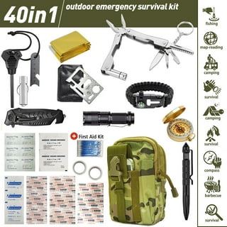 Survival Kit 13 IN 1 Emergency Tactical Defense Equipment Outdoor