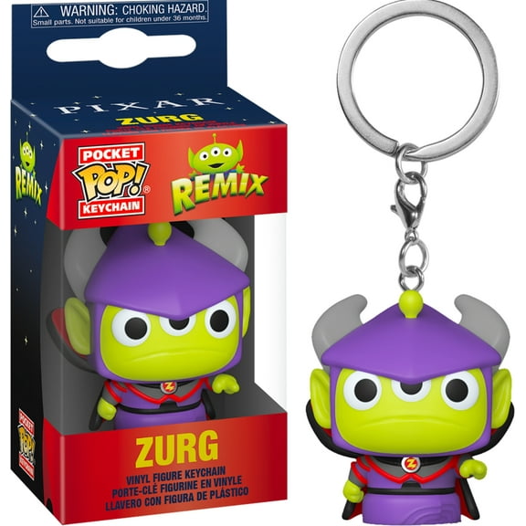 FUNKO POP! KEYCHAIN: Pixar- Alien as Zurg