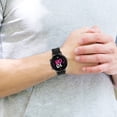 thumbnail image 2 of Correa de Silicona para Huawei Watch GT 2 42mm Samsung Galaxy Watch 3 (Negro), 2 of 7