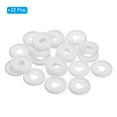 thumbnail image 3 of Unique Bargains Plastic Book Binding Discs Heart Binder Rings, White, 22 Pack, 3 of 6
