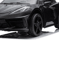 thumbnail image 4 of Joyracer Licensed Corvette 24 Volt Ride on Toys, 4WD/2WD Switchable Ride on Car, XL Electric Car for Kids with Remote, Bluetooth, LED Lights, Seat Belt & Lockable Doors, 3-8, Black, 4 of 12