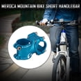 thumbnail image 3 of Sywqhk Vástago corto MTB de aleación de aluminio para bicicleta de montaña (azul 25,4 mm 35 mm) Sywqhk Alta Calidad, 3 of 7