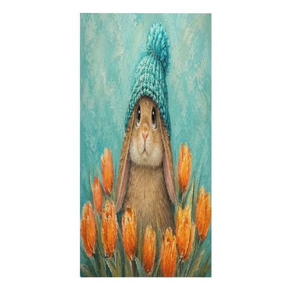 RKSupls Winter Kittenwith Scarf Microfiber Beach Towel Absorbent Compact Towels for Swimming Pool Beach Travel Things for Vacation Essentials Adult Gift,61.4×30.3Inch