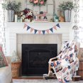thumbnail image 2 of Luxury Plush 4th of July Patriotic Blanket USA Gnome American Fag Independence Day Throw Blanket for Couch,Lightweight Soft and Warm Throws Blankets for Sofa Bed Living Room in Spring 60"x50", 2 of 6