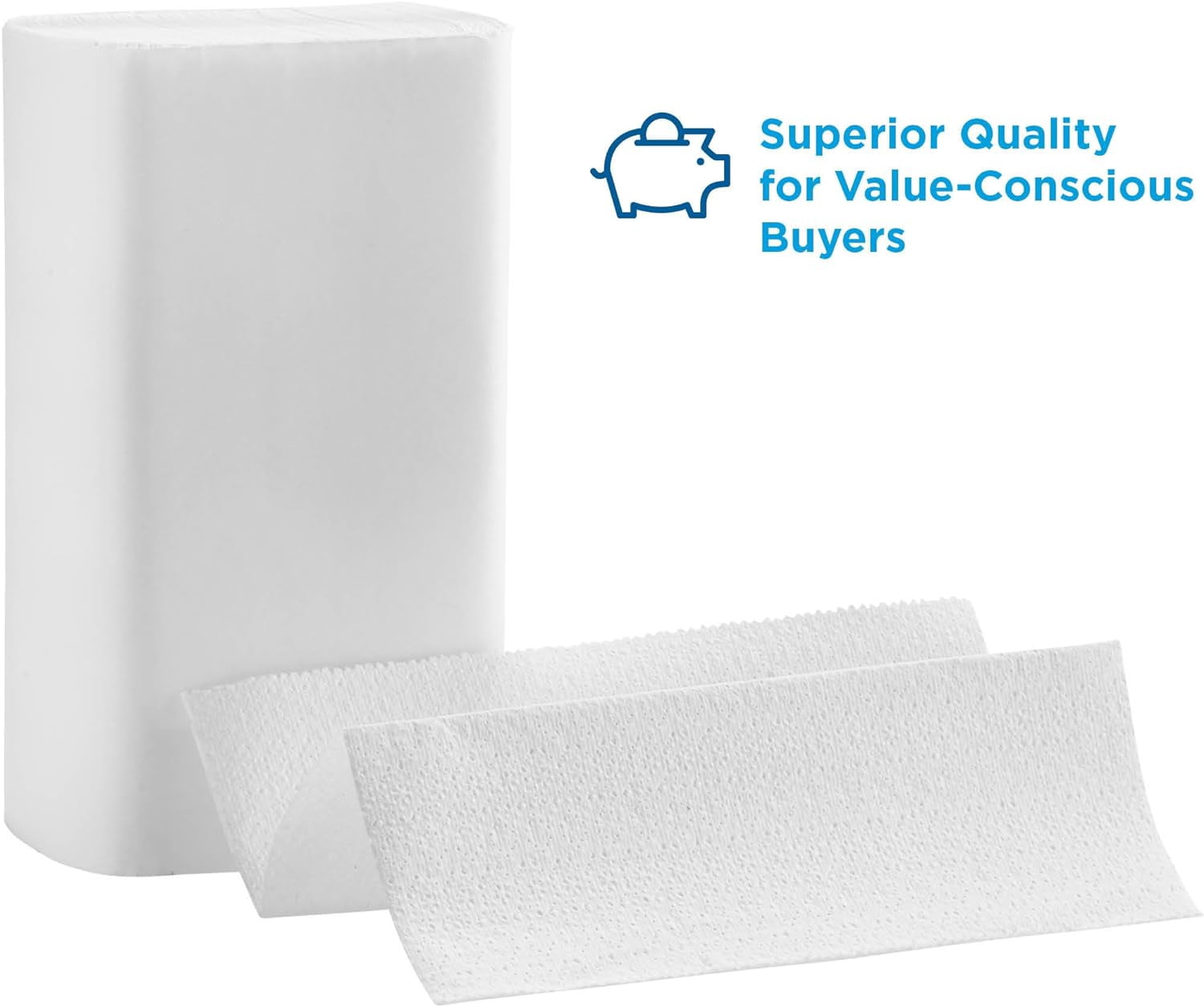 Georgia-Pacific Pacific Blue Premium Multifold Towel White, 21000, Paper, 9.25" Length x 9.5" Width | 16 Pack/Case
