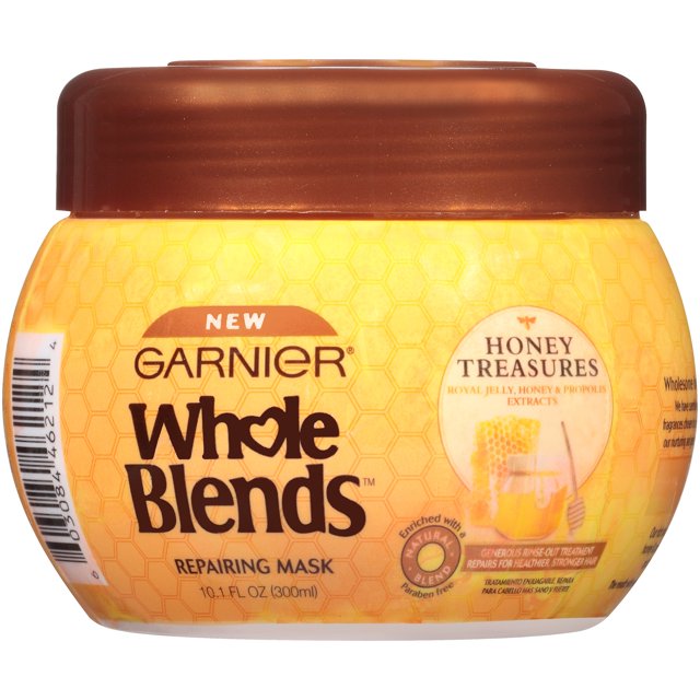 Mascarilla reparadora Garnier Whole Blends Honey Treasures 300 ml