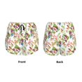 thumbnail image 6 of Goofa Birds And Flowers Printed Women 2 in 1 Running Shorts,Quick Dry Athletic Workout Shorts,High Waisted Athletic Shorts with Liner Pockets-Small, 6 of 9