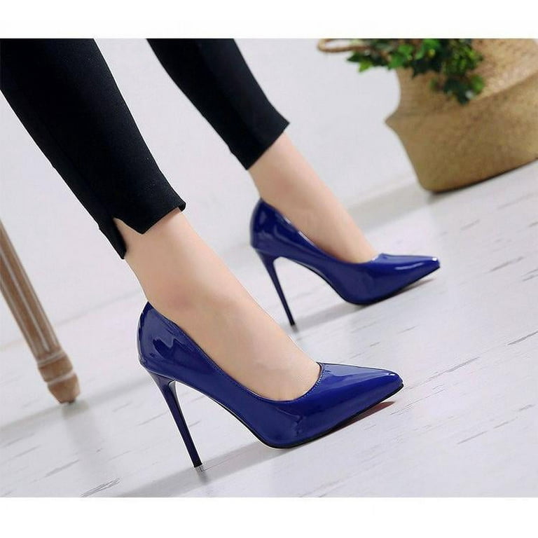 Modern Platform Heel Pumps