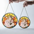 thumbnail image 4 of Portrait Glass Suncatcher - Stained Glass Art from Photo & Multiple Background Options - Memorial Keepsake, Gift for Mom, Grandma, or Loved Ones, 4 of 6