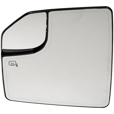 Dorman 57090 Driver Side Door Mirror Glass for Specific Ford Models, Chrome Fits select: 2018-2020 FORD F150