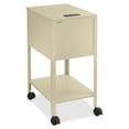 thumbnail image 3 of Safco Filing Cart Lockable , Putty, 3 of 4