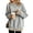 Gray, variant on Oversized Sweatshirts for Women Crew Necks Pullover Sweatshirt Side Split Hem Casual Tops