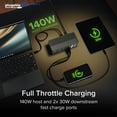 thumbnail image 6 of Thunderbolt 5 Dual HDMI Docking Station with HDMI 2.1 and 140W Charging, 6 of 8