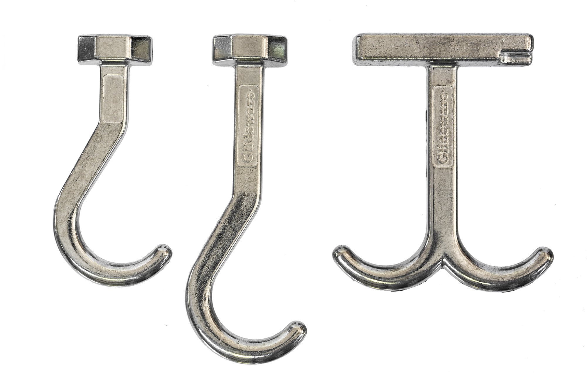 Rev-A-Shelf GLD-HK-2-BR-5 Rev-A-Shelf GLD-HK-2-5 Glideware Double Prong Replacement Hooks for Pull Out Org 