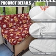 thumbnail image 6 of XYZCANDO Gingerbread Man RV Dinette Cushion Covers Elastic Camper Cushion Slipcovers Stretchable Loveseat Sofa Furniture Protection for RV Camper Car Bench, 6 of 7