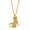 Golden, variant on Cat Pendant Necklace, Cubic Zirconia Cute Kitty Butterfly Necklace, Animal Charm Jewelry Gift for Cat Lovers Women