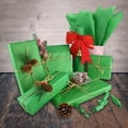 thumbnail image 4 of CHUANK Ensemble de 120 Feuilles de Papier Mouchoir de Noël - Feuilles d'Emballage Festives Rouges, Blanches et Vertes pour Cadeaux des Fêtes et Décorations de Fête, 4 of 6