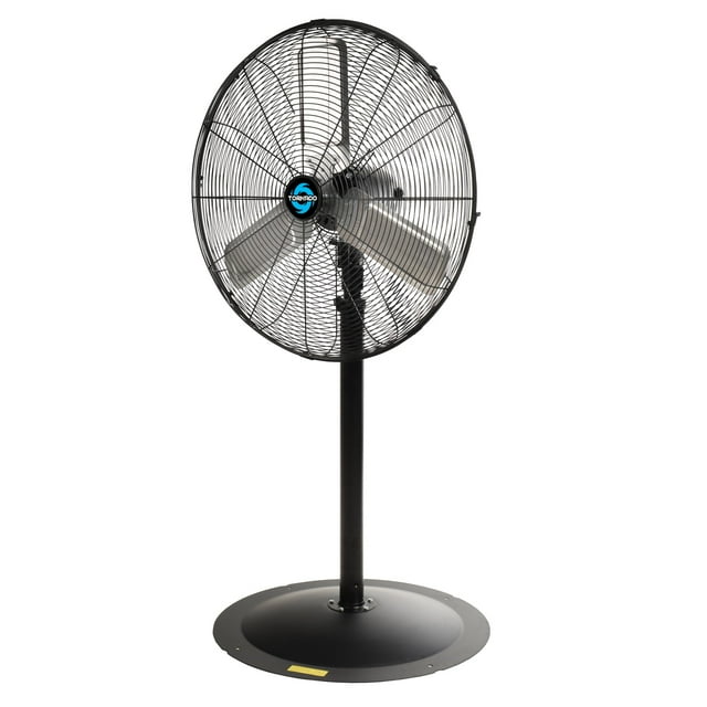Ventilador de pedestal metálico de alta velocidad Tornado