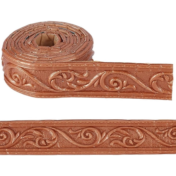Molduras 3D Peru, autoadhesivas, flexibles, para despegar y pegar, borde de moldura, tira de espuma, marco de espejo, zócalo, líneas de pared autoadhesivas