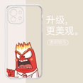 thumbnail image 3 of Funda de teléfono de dibujos animados de Disney para niñas, carcasa protectora transparente con dibujos animados de Inside Out 2, iPhone 15, ansiedad, Envy, 14, 13 Plus, Pro Max, 3 of 5