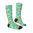 thumbnail image 3 of Balery Avocado Lovers Printed Novelty Socks Men's Women's Crew Socks Sports Socks Knee High Socks Cotton Socks Quirky and Cool Socks, 3 of 9