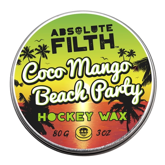 Cera para hockey Absolute Filth Coco Mango, 85 g, tamaño mediano