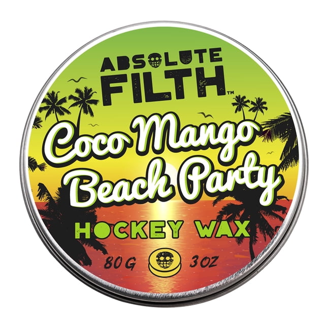 Cera para hockey Absolute Filth Coco Mango, 85 g, tamaño mediano
