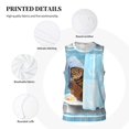 thumbnail image 6 of Gaeub Funny Cat Taking a Bath Men's Mesh Basketball Jersey, Quick-Drying Sleeveless Top S-4XL, Loose Muscle Tank Top -XX-Large, 6 of 9