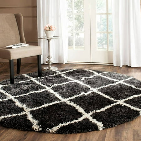 Safavieh Belize Joisse Geometric Plush Shag Area Rug or Runner