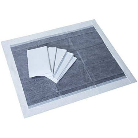 zonBasics Odor-Control Carbon Pet Dog and Puppy Training Pads - Pack of 50, X-Large (28 x 34 Inches)