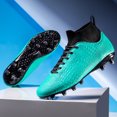 thumbnail image 3 of Zapatos de fútbol transpirables para hombre, zapatillas deportivas de entrenamiento al aire libre, ultraligeras y antideslizantes, envío directo, 3 of 5