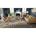 thumbnail image 5 of Momeni Nomad Wool Hand Knotted Blue Area Rug 5' X 8', 5 of 11