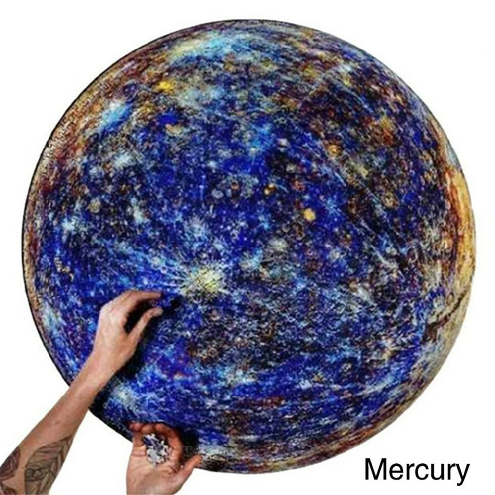 Jigsaw Puzzles 1000 Pieces Round Puzzles Intellectual Game