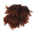 thumbnail image 2 of Drawtring Corta Extensión de Cola de Caballo Rizada, Moda de Extensión de Cola Corta Sintética para Fiestas para Mujeres, 2 of 7