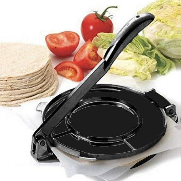 Tortilla Press, Heavy Duty Manual Tortilla Maker Press, Aluminum Alloy Flour Tortilla Press For Roti Dough Press Quesadilla Pizza Pie Patty Making