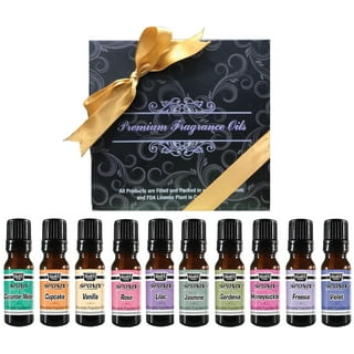 Essential Oils, ESSLUX Floral Aromatherapy Oils Gift Set, Rose