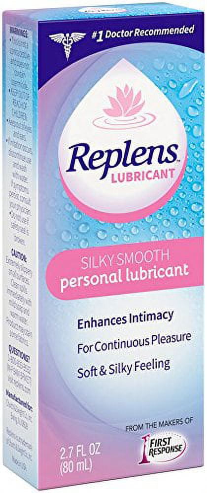 2 pack) Replens Silky Smooth Personal Lubricant 2.7 oz (80 mL) Each - Walmart.com 2 pack) Replens Silky Smooth Personal Lubricant 2.7 oz (80 mL) Each - Walmart.com