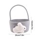 thumbnail image 3 of Easter Woven Storage Basket Rope Woven Eggs Storage Basket Bunny Rope Storage Basket Desktop Storage Basket Cosmetic Storage Basket, 3 of 6
