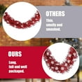 thumbnail image 4 of Ayieyill 33ft Snowflake Tinsel Garland Hanging Christmas Tree Garland for Christmas Tree Decorations Indoor, Snowflake, 4 of 8
