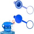 thumbnail image 1 of Tapón de silicona de repuesto reutilizable para jarra de agua de 5 galones, sin tapa, para botellas de 3 y 5 galones, paquete de 2, 1 of 5