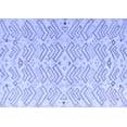 thumbnail image 1 of Ahgly Company Indoor Rectangle Solid Blue Modern Area Rugs, 8' x 12', 1 of 4