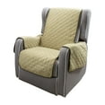 thumbnail image 4 of Home Details Reversible Quilted Furniture Chair/Recliner Seat Protector in Sage/Olive, 4 of 7