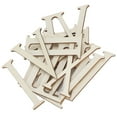 thumbnail image 4 of Wood Craft Chips, Wooden Clock Numbers, DIY Wood Chips, Roman Numbers Wooden Chips, 7CM Wooden Roman Numerals, 4 of 7