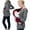 Dark Gray, variant on Women's Nursing Tops for Breastfeeding Ladies Women's Pregnant Mother's Long Sleeve Nursing Pullover Printed Sweater For Pregnant Women+scarf