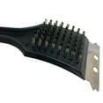 thumbnail image 3 of 1 BBQ Grill Brush Scraper for Barbeque Steel Bristles Long Handle Heavy Duty, 3 of 4