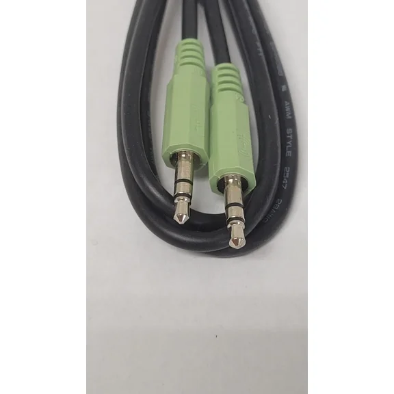 6Ft 3.5Mm Audio Cable Male To Male Stereo Aux Headphone Car Cord Adapter